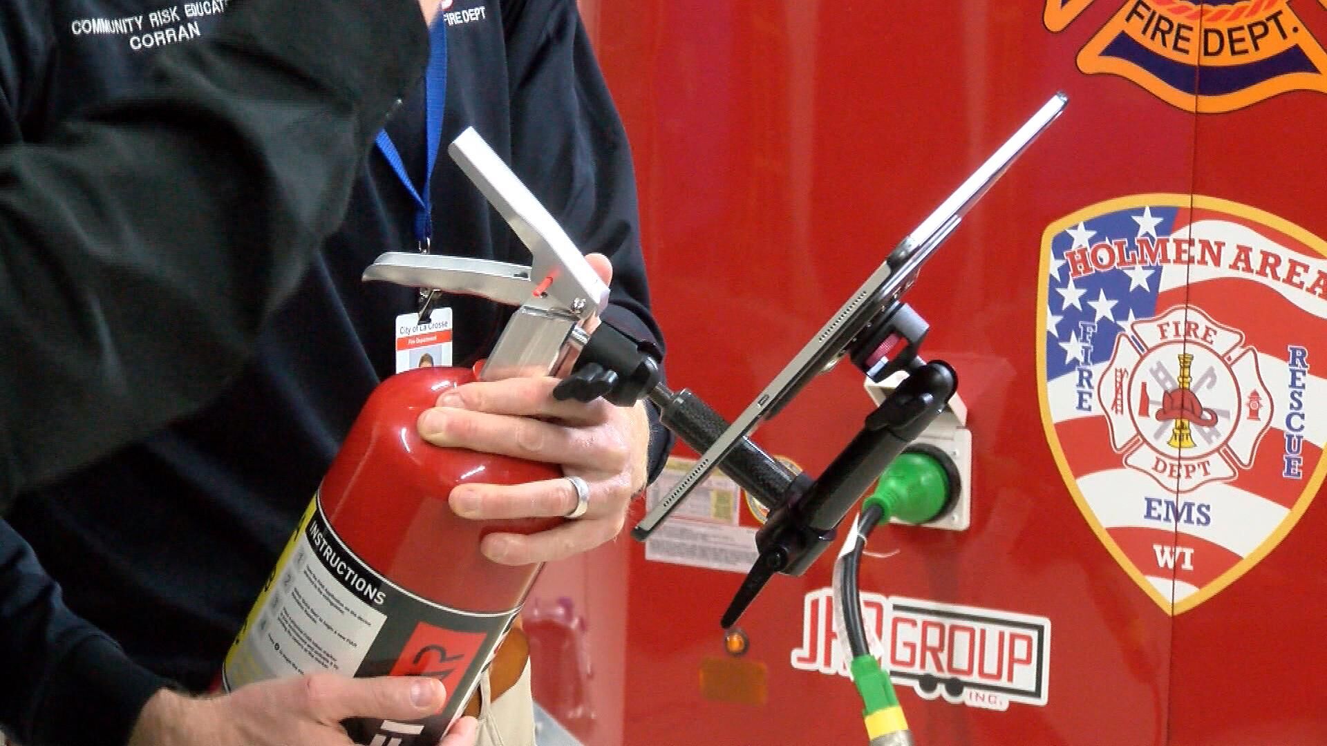 Augmented Reality Fire Extinguisher
